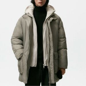 COMBINATION HOODED PADDED PARKA - NEW